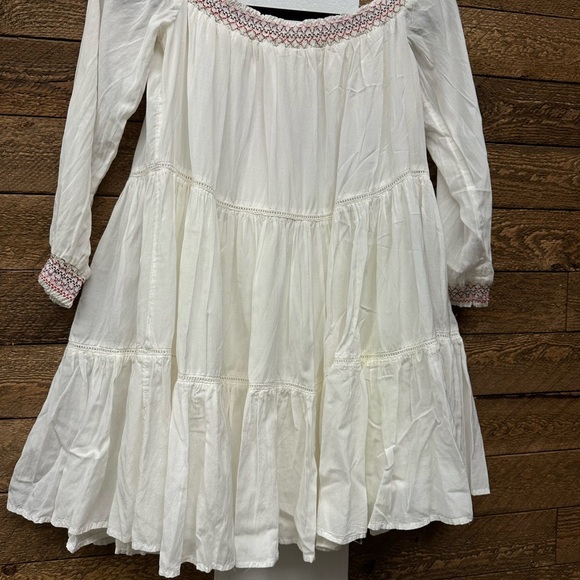 Free People Positano Off-the-Shoulder Embroidered Dress – Size XS - Picture 4 of 8